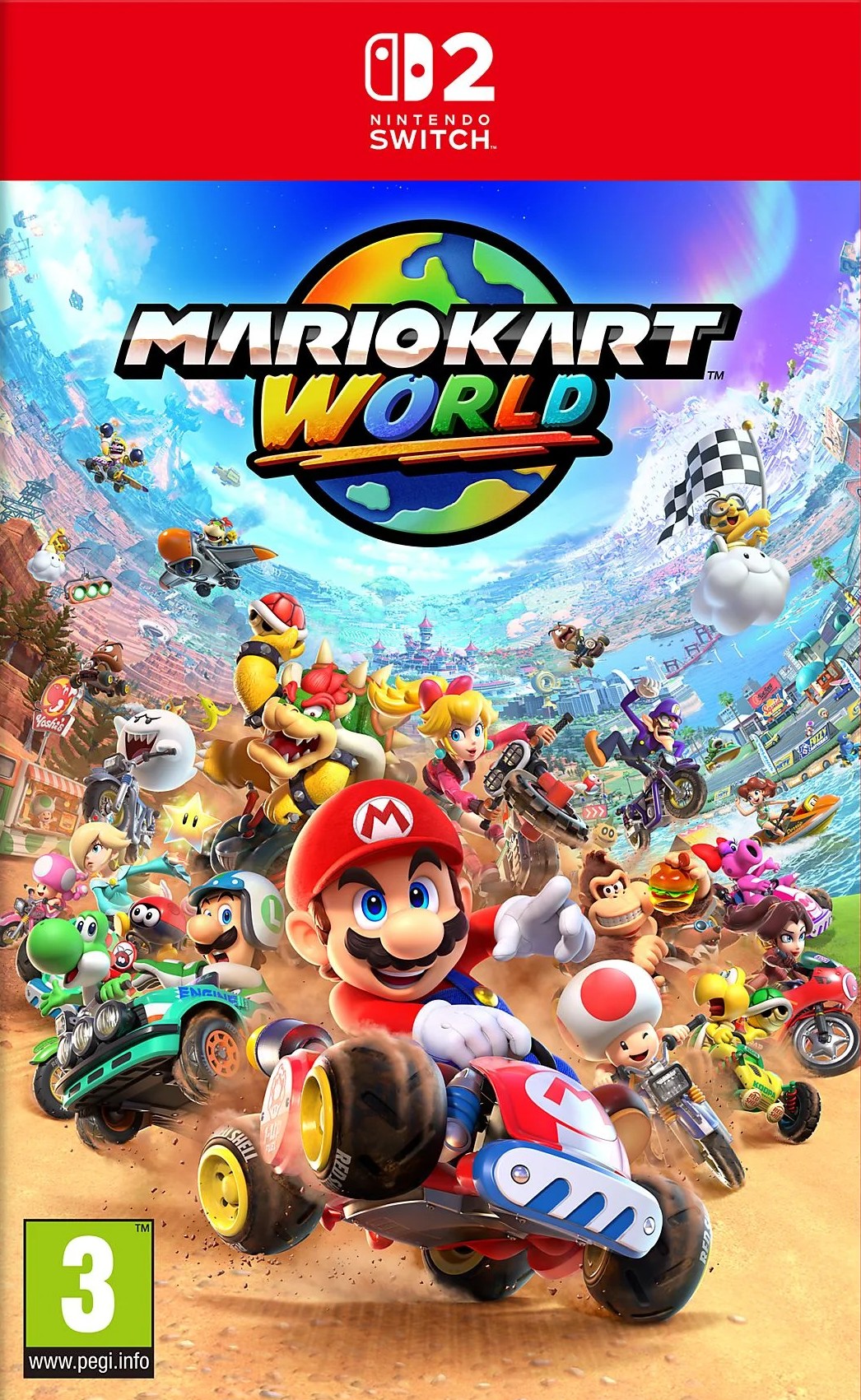 imagem Mario Kart World